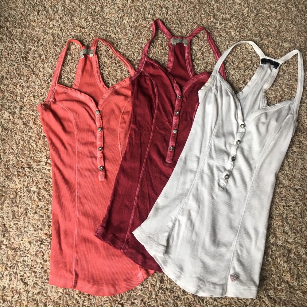Guess tank tops