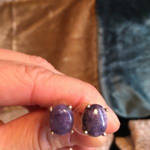 PURPLE SODALITE EARRINGS!