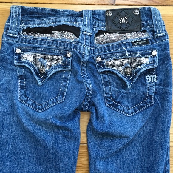 Miss Me JP5010 BTA Boot Cut Jeans - Picture 5 of 6