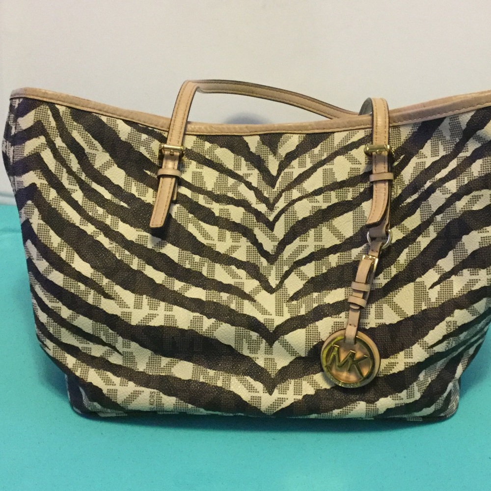 Michael Kors Zebra Print Bag