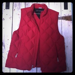 L red vest