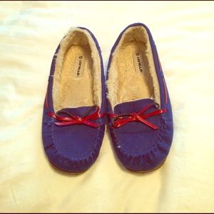 Blue Moccasins