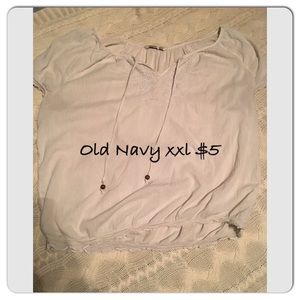 Old Navy peasant top
