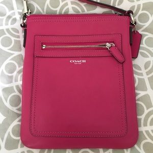 Coach pink crossbody