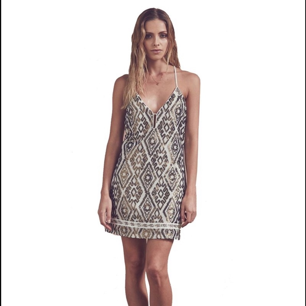 SAYLOR TALLI RACERBACK TANK DRESS