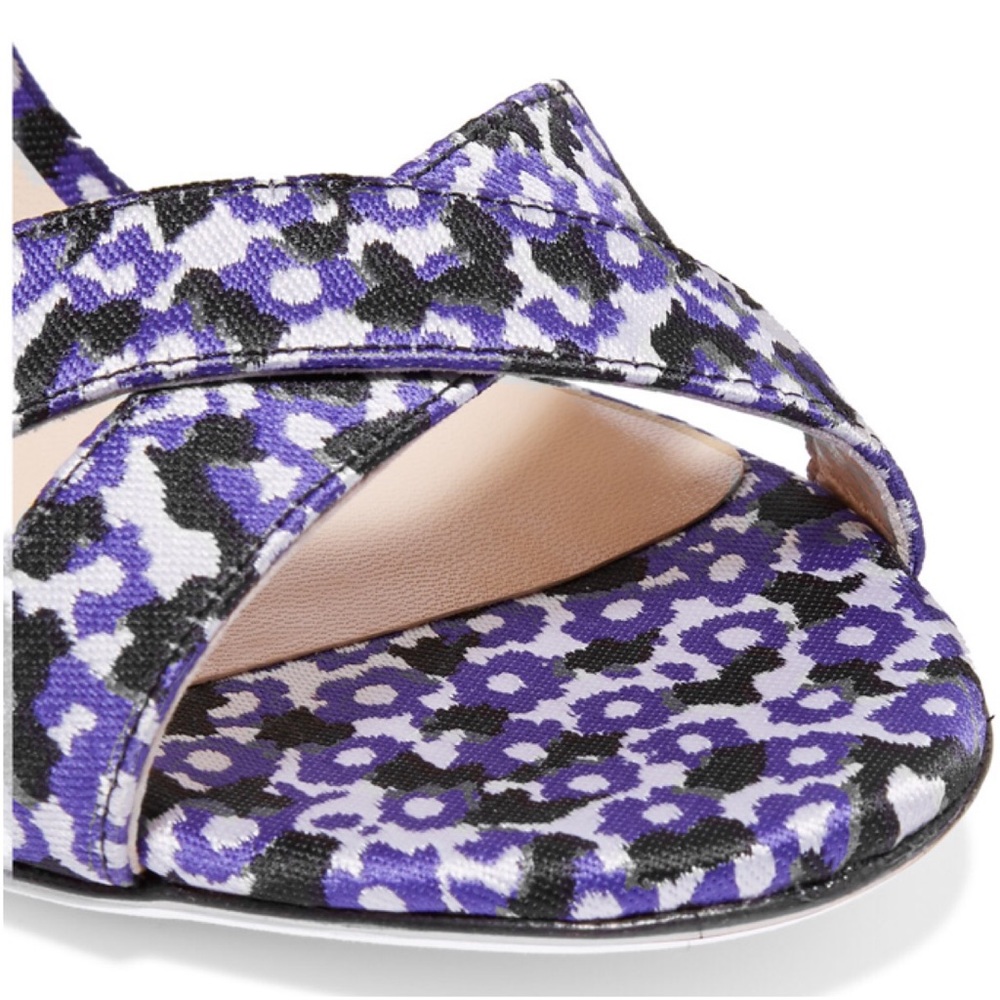 Jimmy Choo Ankle-Strap Floral Lottie Sandals NIB - Picture 7 of 7