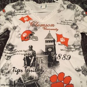 Clemson long sleeve shirt size small