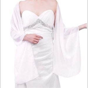 Never worn ivory shawl