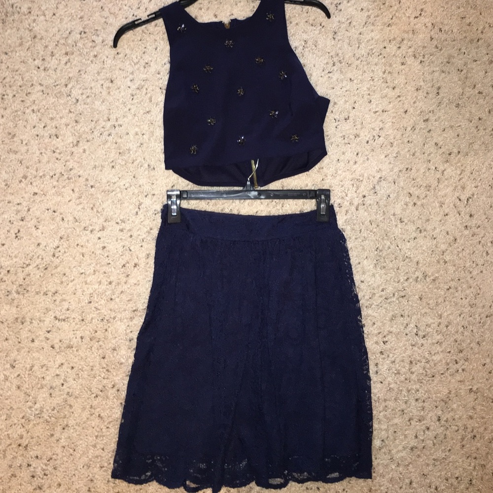 2 Piece formal dress