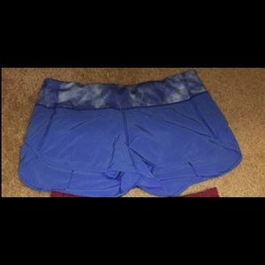 lululemon speed shorts
