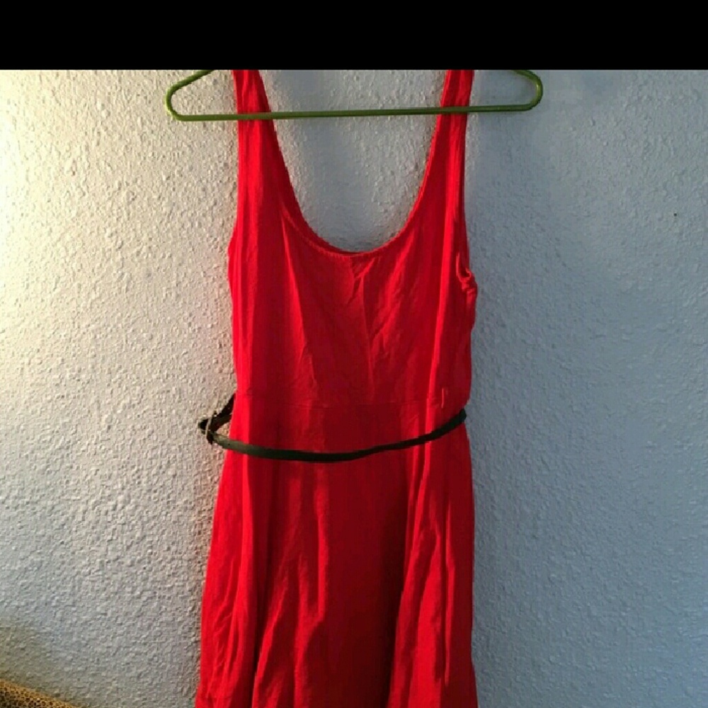 SALE!❤Adorable Red Dress with belt