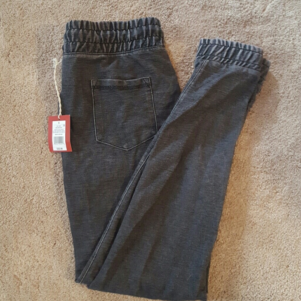 Denim Wash Jogger's