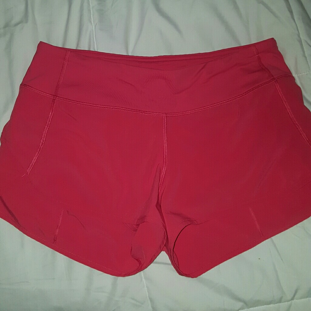 Lululemon speed short size 6