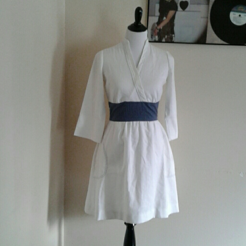 Vintage linen dress