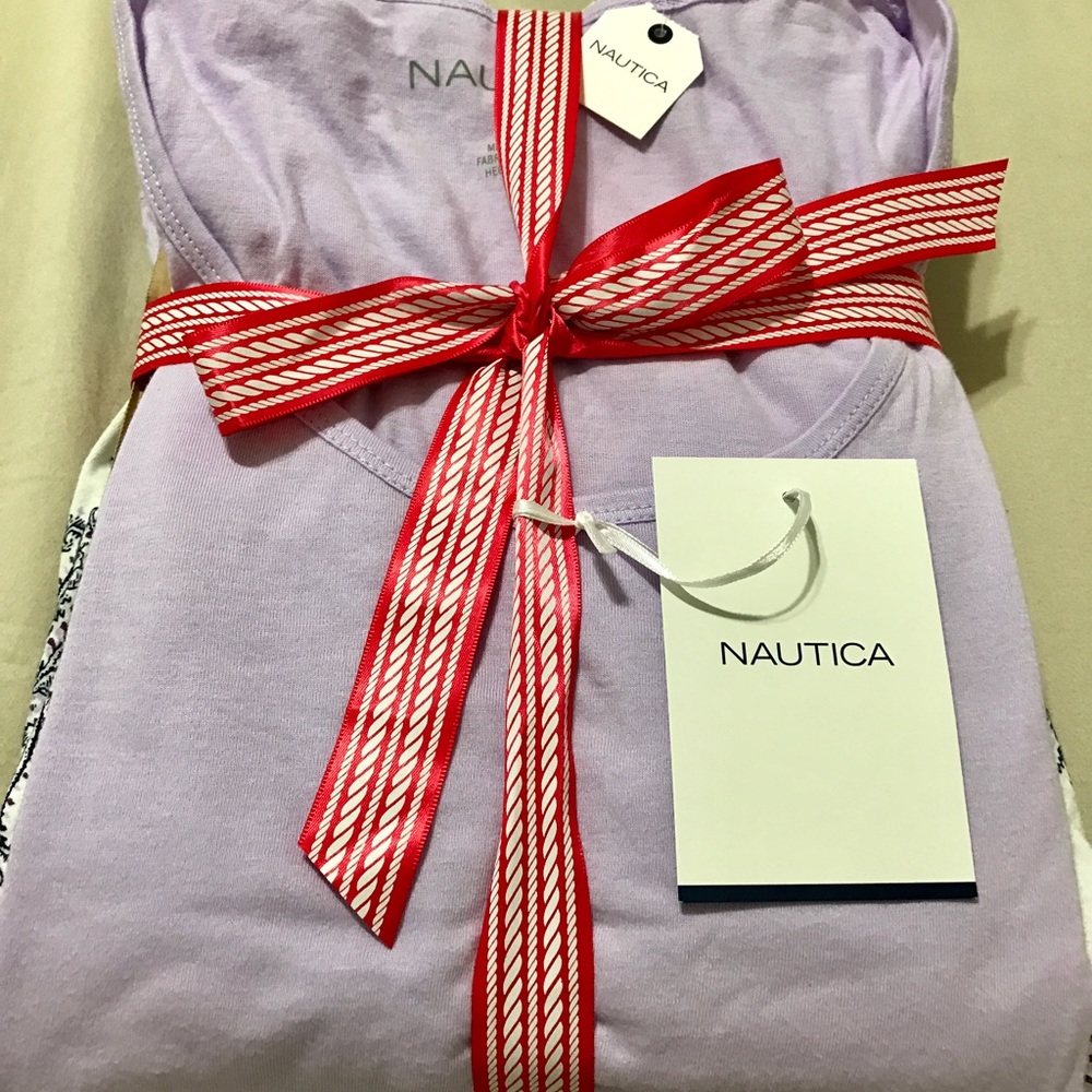 Nautica 2-pc knit PJ set - Small