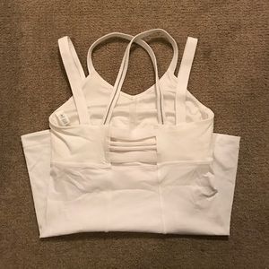 White Lululemon Workout Tank!