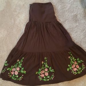 Floral Boho Skirt