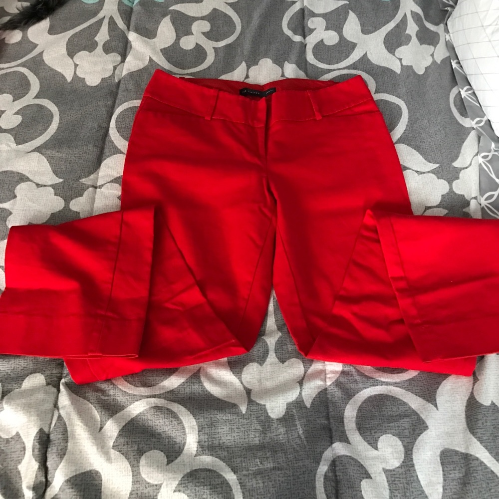 🍬🍬SOLD🍬🍬Limited poppy color fee fit slacks