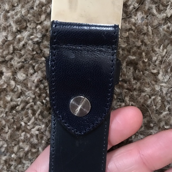 Fendi Suede Belt - Black/Navy main image 5