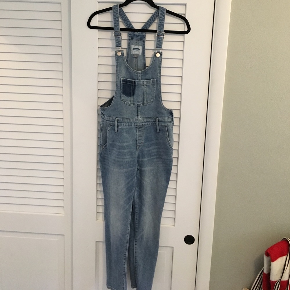 Denim overalls