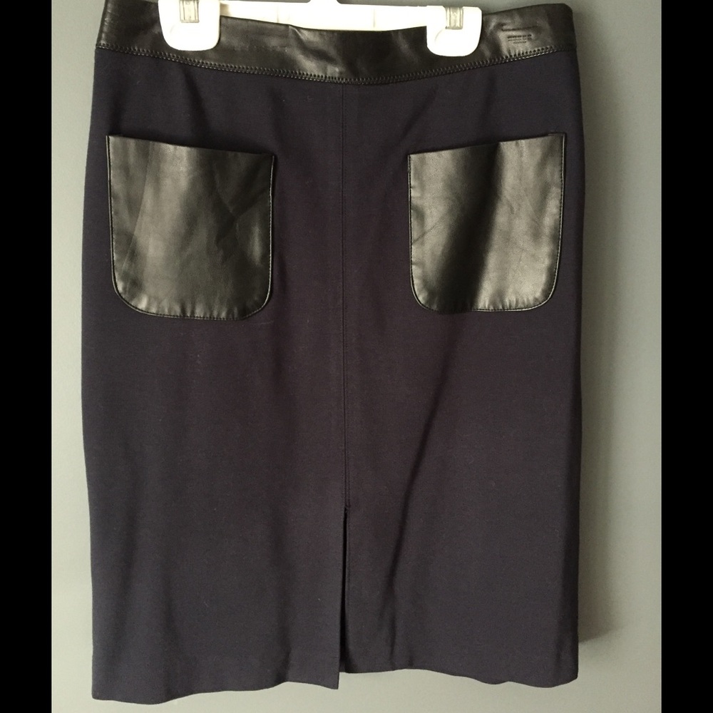 Navy blue skirt