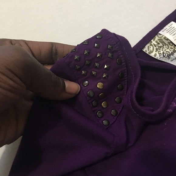 💜Girls Guess Top with Studded Shoulders💜 - Picture 3 of 4
