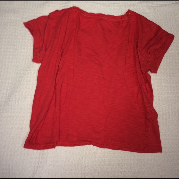 American Rag orange cropped tshirt - Picture 4 of 5