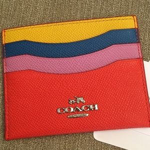 NWT Coach Card Holder