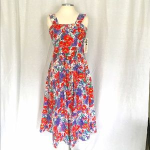 Vintage Floral Dress