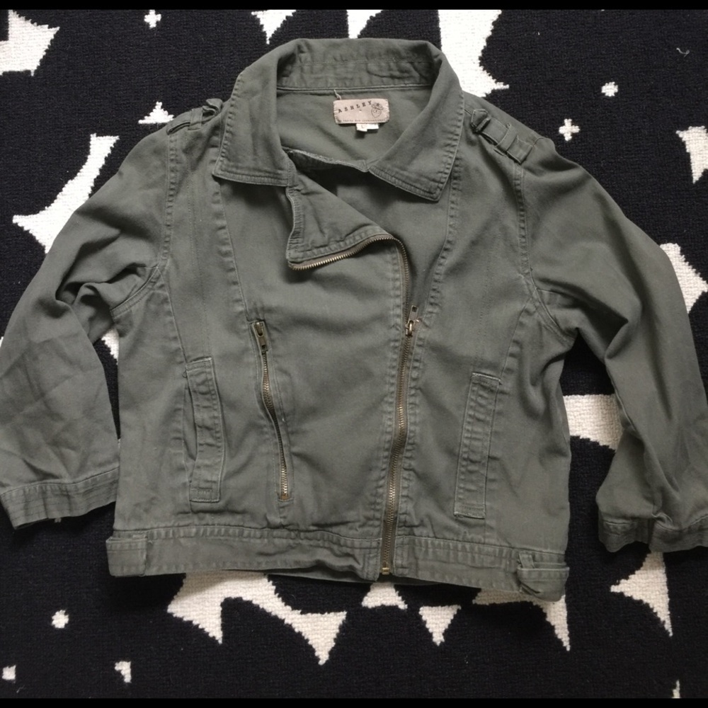 Army Green Lightweight Jacket Size L