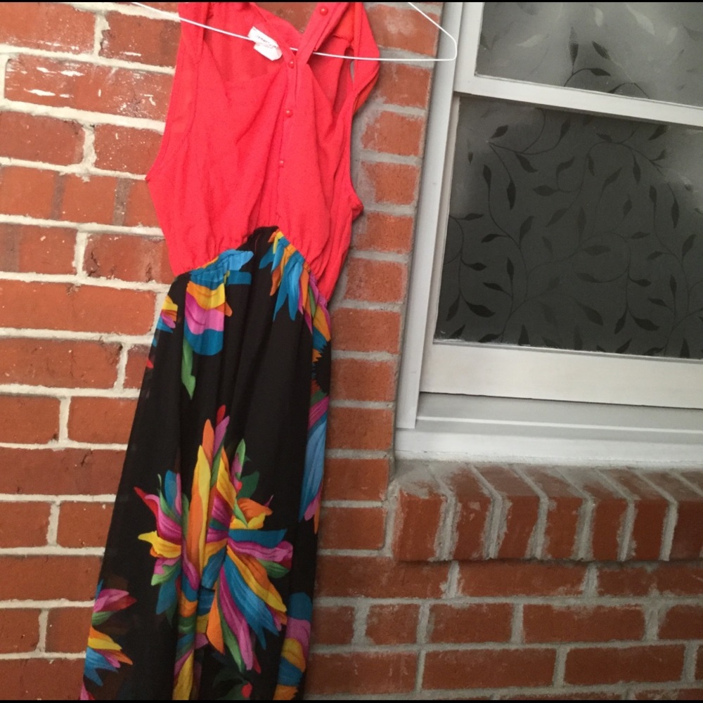 Silky Colorful Dress