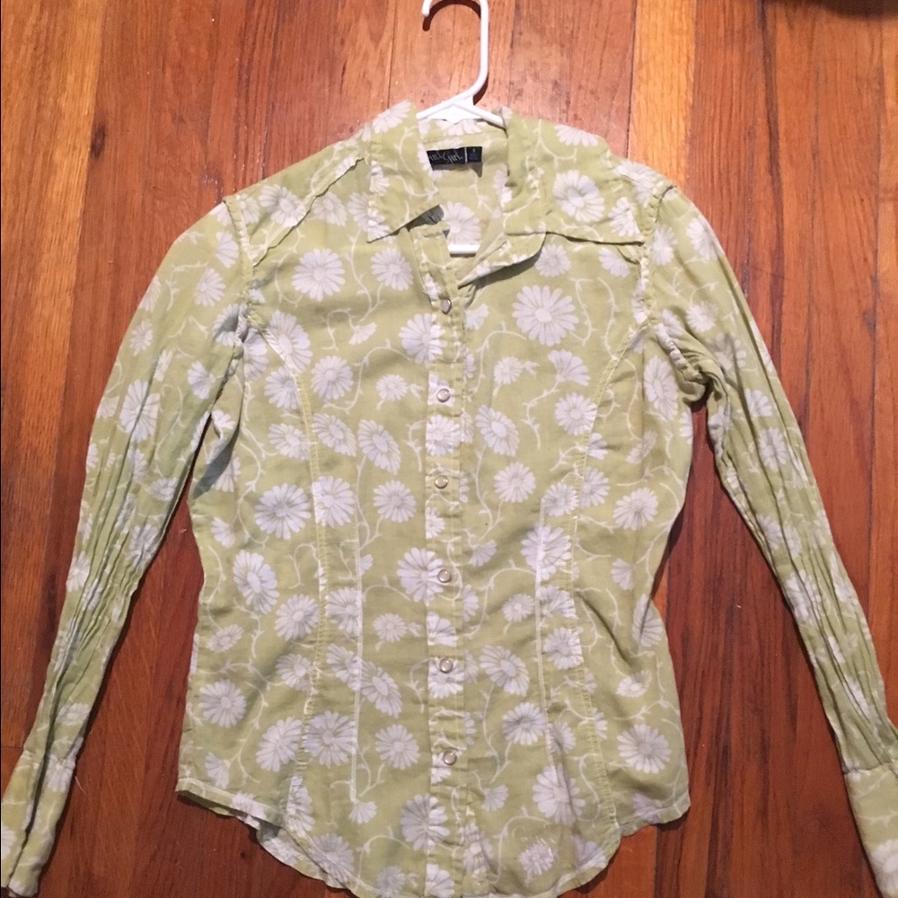 Button down/ rodeo shirt