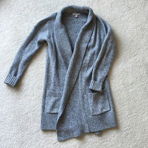 Banana Republic Small long heather gray sweater