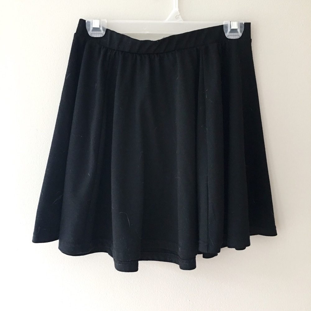 CLOSING 2/8 MUST GO Black cotton circle skirt
