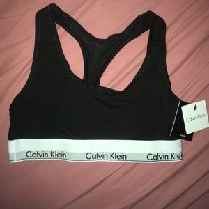 SOLD!! Calvin Klein modern cotton bralette
