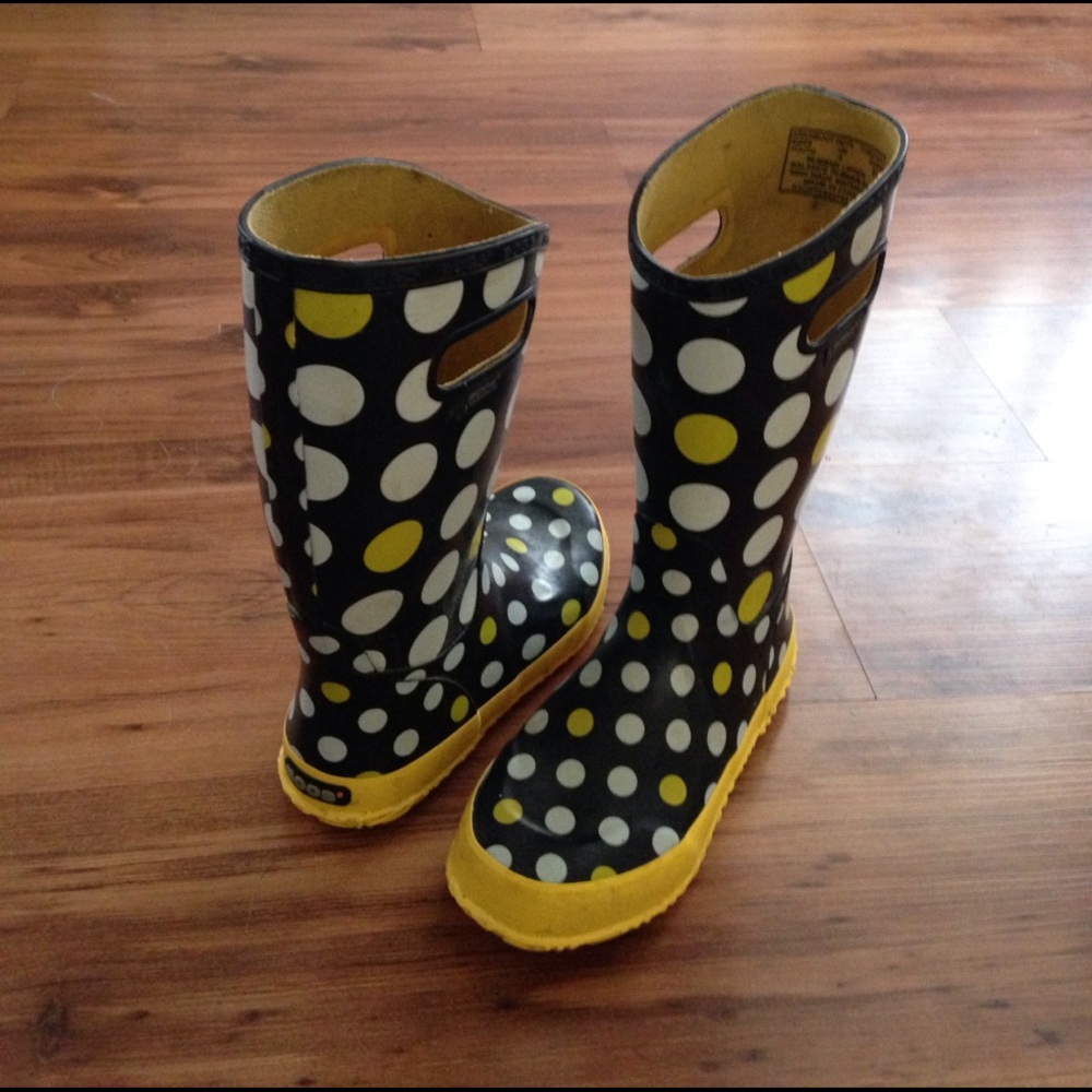 BOGS Rainboots Youth size 4