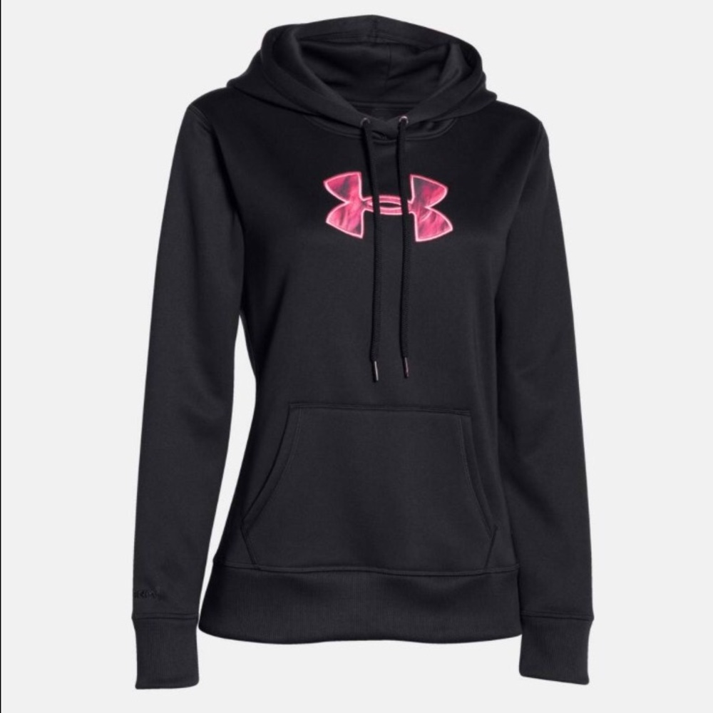 Under Armour logo fleece hoodie