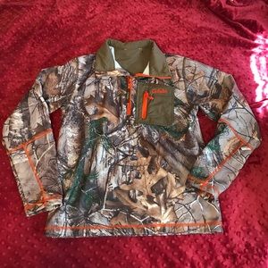 Boys Camo Cabela's pullover