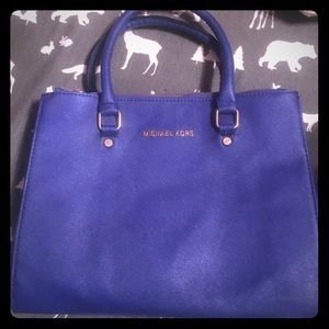 Blue purse
