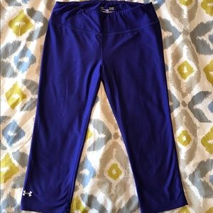 Uber Armour Fitted Capri Heat Gear