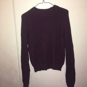 Brandy Melville plum sweater