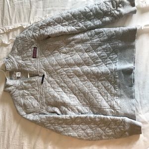 Quilted VV shep shirt