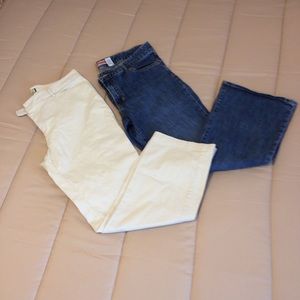 Gap Jeans & Caribbean Joe Kakis Bundle
