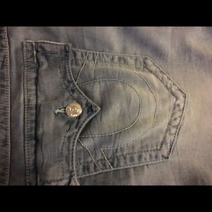 Size 36/ 34 length True religion jeans