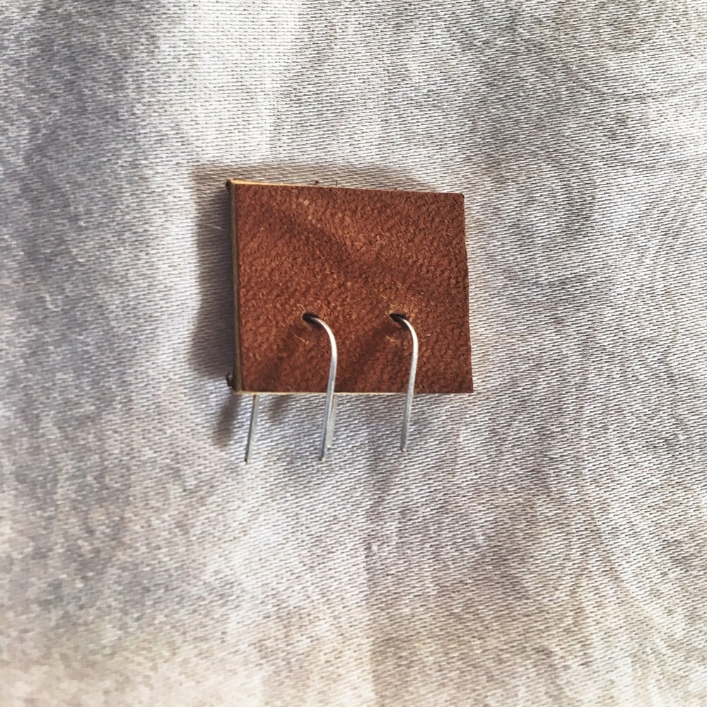 Simple Silver Earrings - Picture 3 of 5