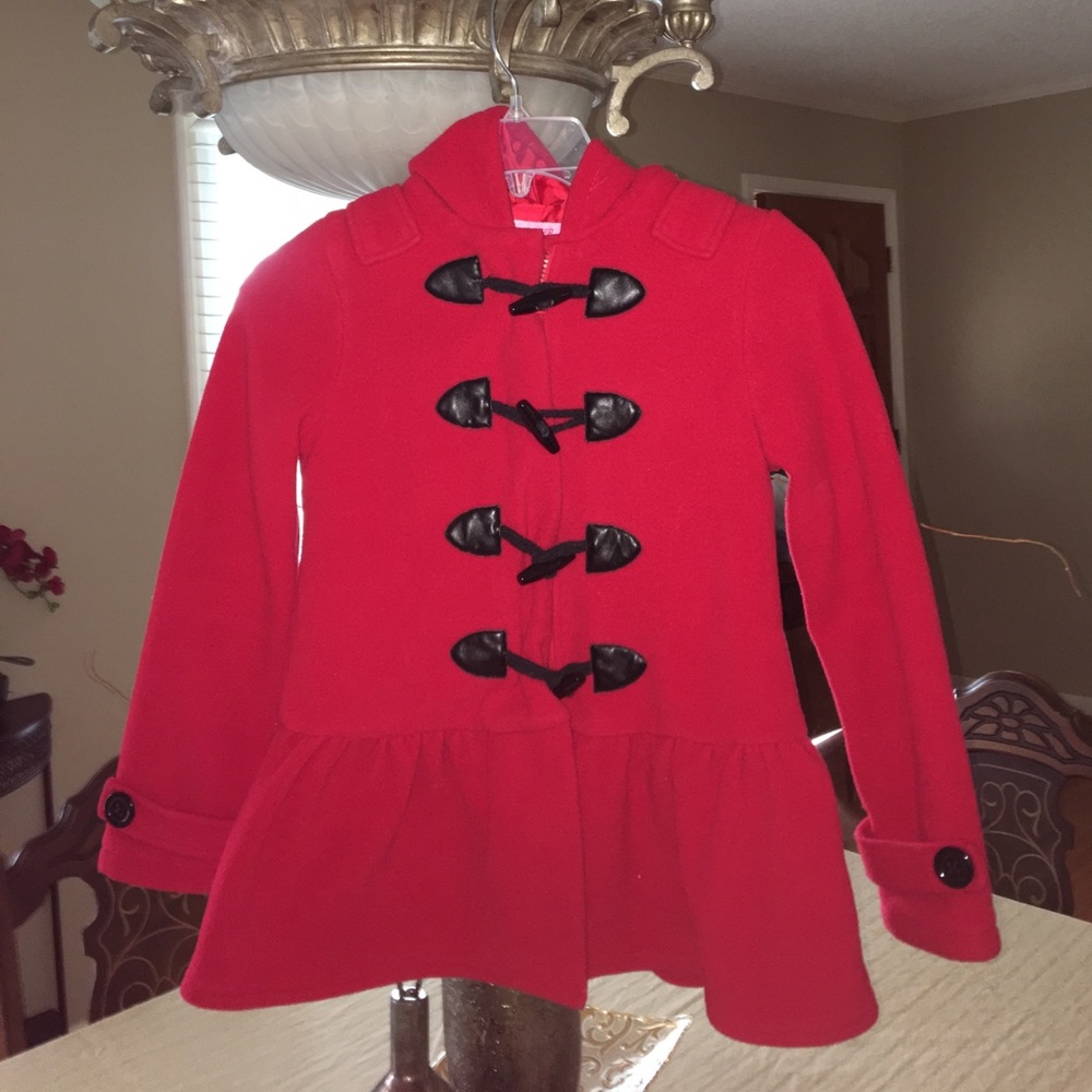 Girls red coat