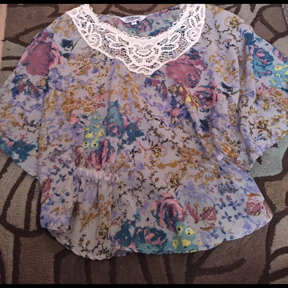 Floral blouse
