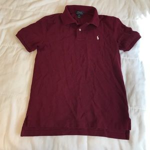 Boys maroon Polo