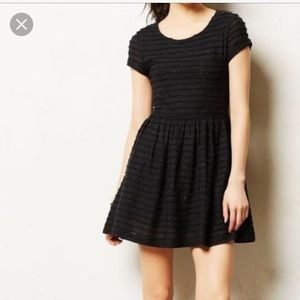 Anthropologie Yumi Pine Street black dress