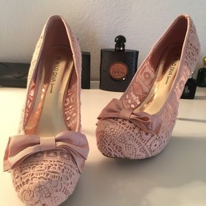 Wild Diva Lace heels